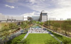JR立川駅北側 約3.9万㎡ “空と大地と人がつながる、ウェルビーイングタウン”新街区「GREEN SPRINGS」 2020年4月開業