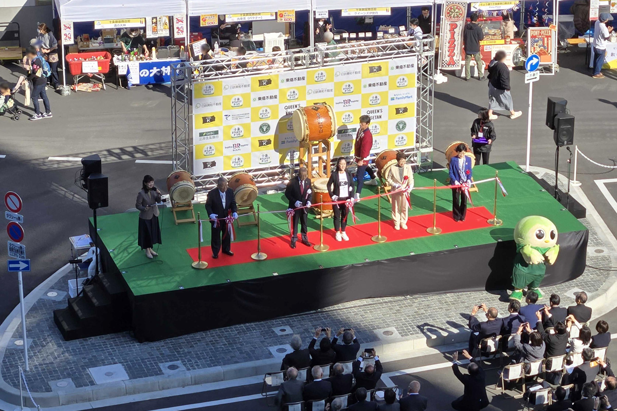 【開催レポート】11/16(日)北区・十条駅西口駅前広場にてまちびらきイベント開催